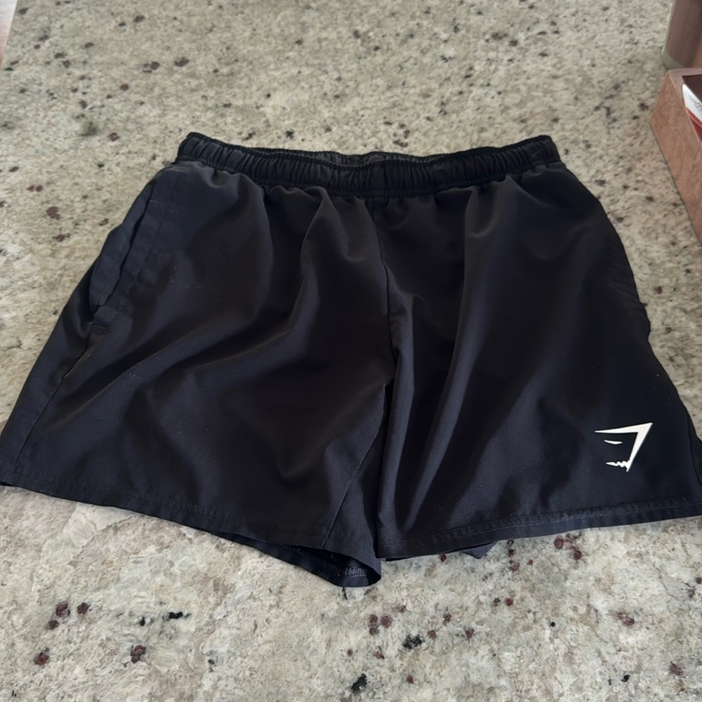 Gymshark Critical Shorts Men's Small Grey Performance Stretch Workout Activewear